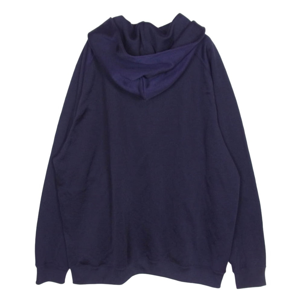 Needles ニードルス OT247 Zipped Sweat Hoody パピヨン刺繍 ジップアップ スウェット パーカー フーディー パープル系 XL【中古】