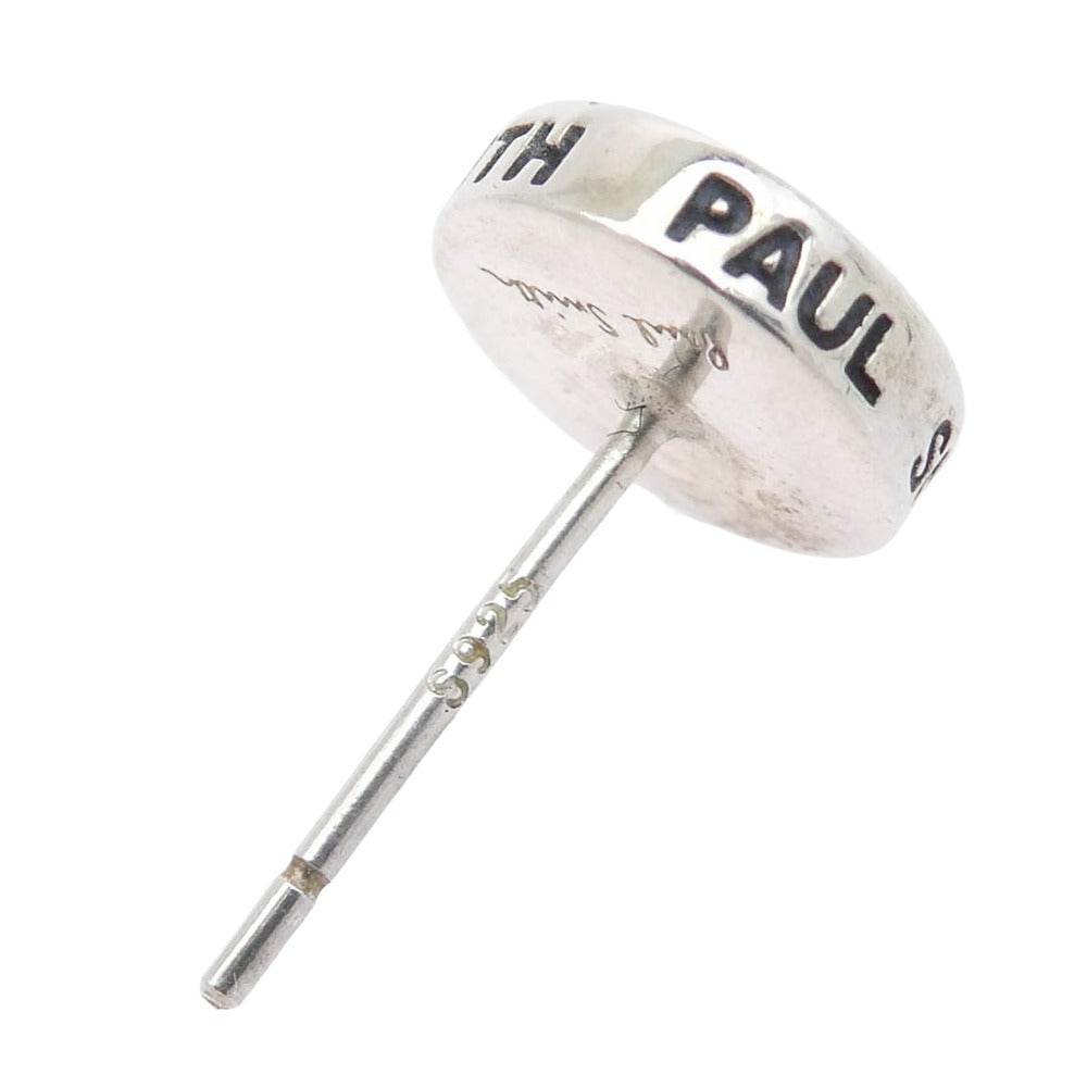 Paul Smith ポール・スミス オニキス スタッド ピアス ブラック系 シルバー系【中古】