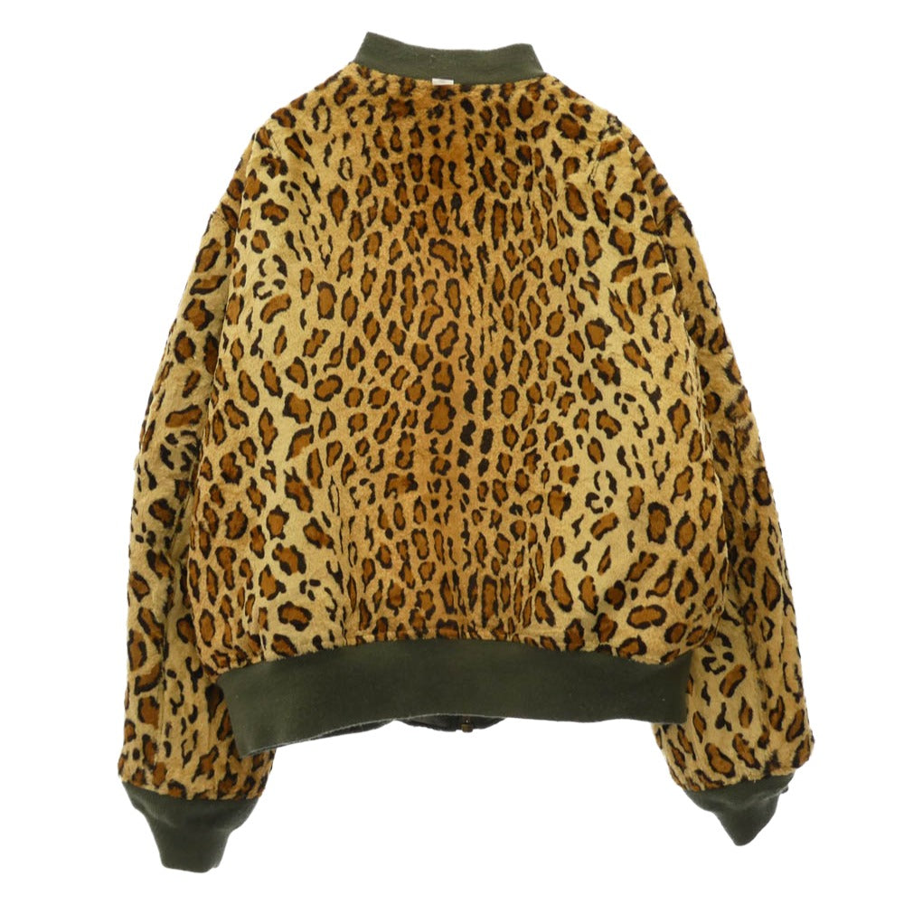 Supreme シュプリーム 25SS × GOODENOUGH Reversible MA-1 グッドイナフ リバーシブル ボンバー ジャケット ブルゾン カーキ系 L【中古】