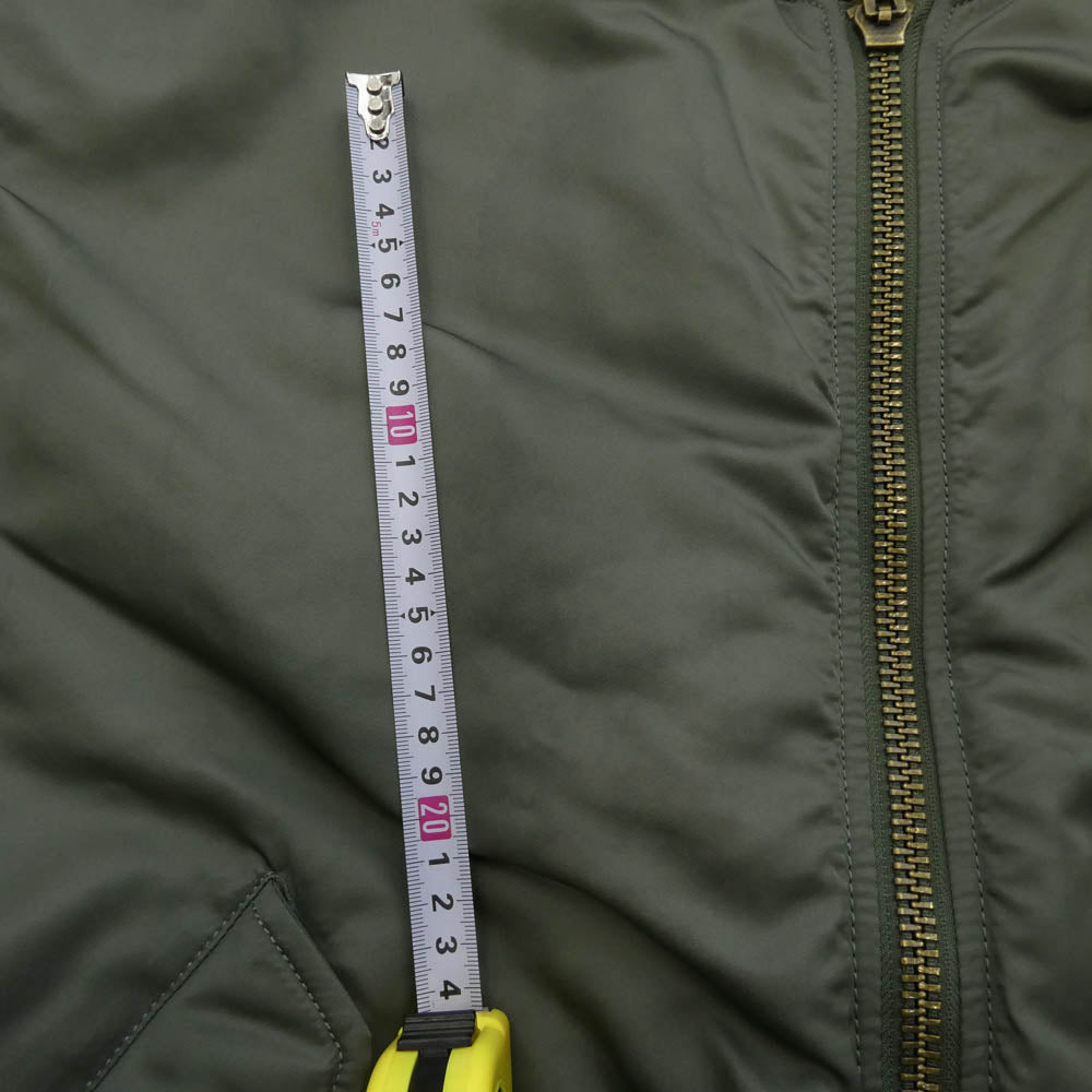 Supreme シュプリーム 25SS × GOODENOUGH Reversible MA-1 グッドイナフ リバーシブル ボンバー ジャケット ブルゾン カーキ系 L【中古】