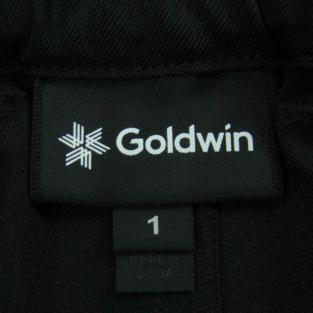 Goldwin ゴールドウィン GL75751AK ARKNETS アークネッツ別注 Dry Stretch Twill Tuck Straight Pants ドライストレッチ ツイル タック ストレート パンツ ブラック系 1【中古】