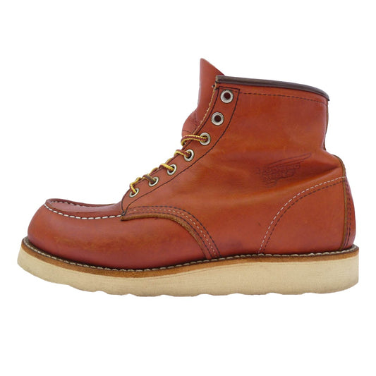 RED WING レッドウィング 8131 IRISH SETTER アイリッシュセッター クラシックモック ワークブーツ ソール交換 ブラウン系 25.5cm E【中古】