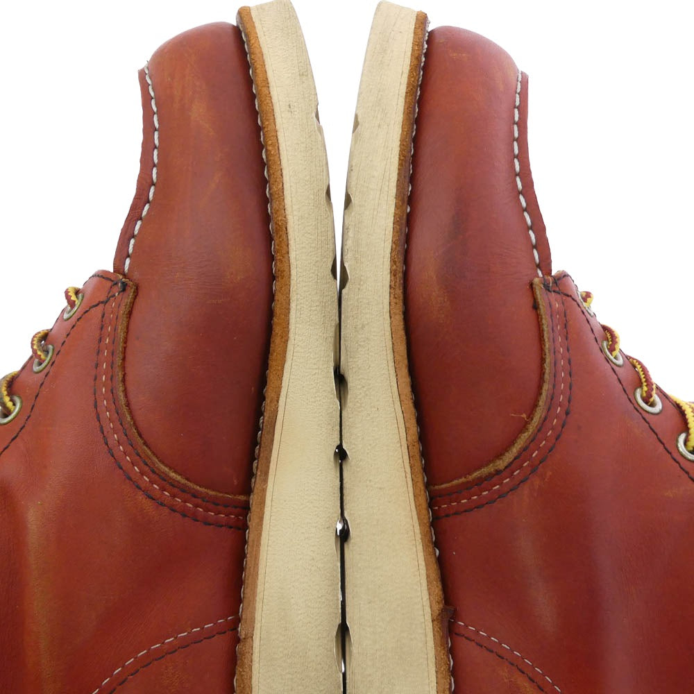RED WING レッドウィング 8131 IRISH SETTER アイリッシュセッター クラシックモック ワークブーツ ソール交換 ブラウン系 25.5cm E【中古】