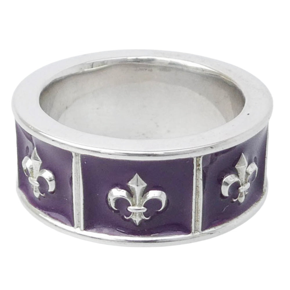 Justin Davis ジャスティンデイビス SRJ273 PRIDE&JOY FDL RING プライド＆ジョーイ リング シルバー系 パープル系 20.5号【中古】