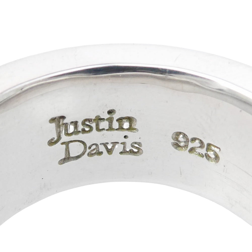 Justin Davis ジャスティンデイビス SRJ273 PRIDE&JOY FDL RING プライド＆ジョーイ リング シルバー系 パープル系 20.5号【中古】
