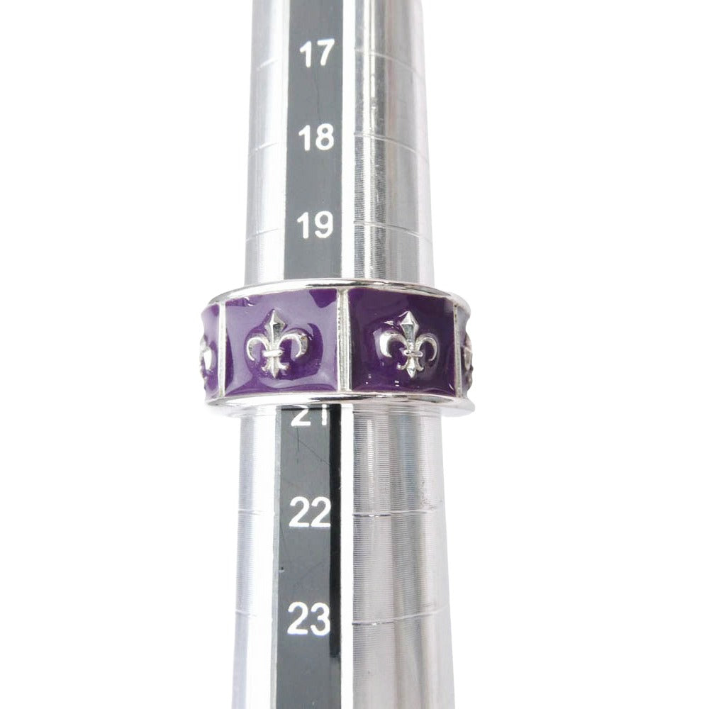 Justin Davis ジャスティンデイビス SRJ273 PRIDE&JOY FDL RING プライド＆ジョーイ リング シルバー系 パープル系 20.5号【中古】