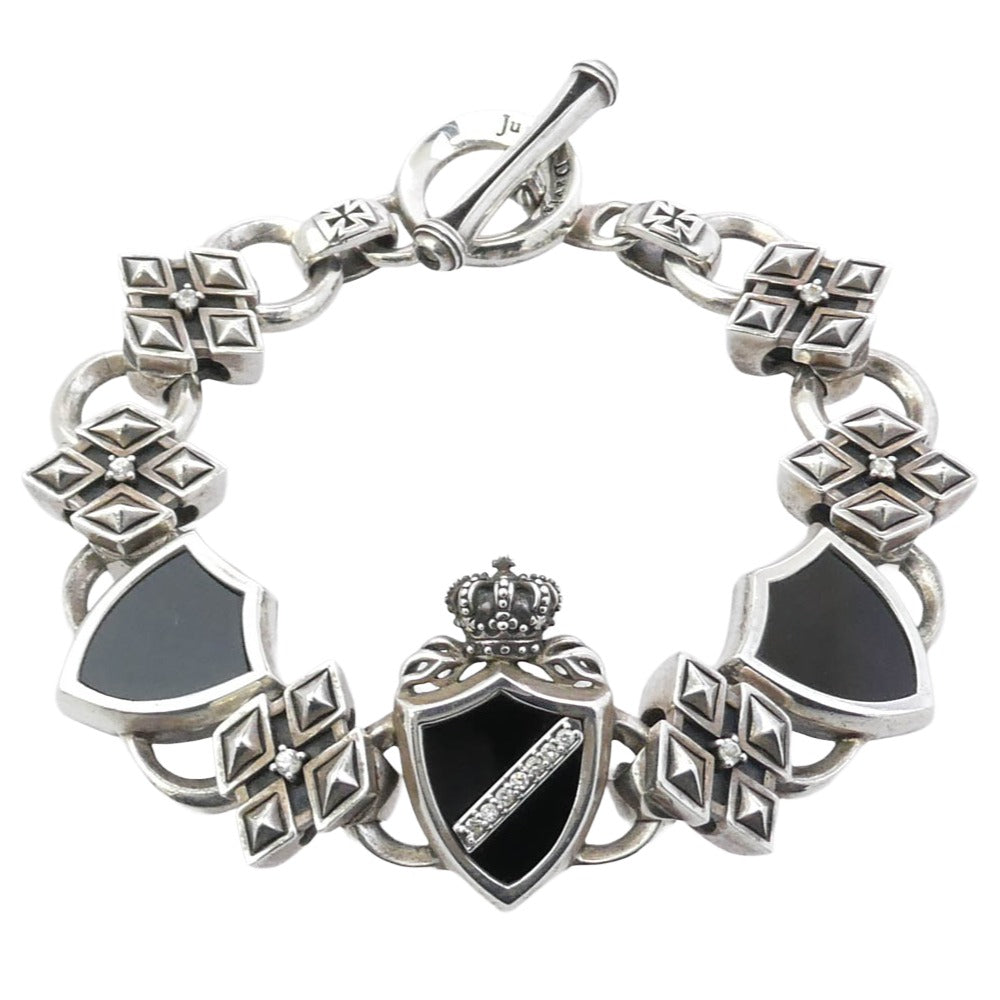 Justin Davis ジャスティンデイビス SBJ190 HERITAGE ヘリテージ ブレスレット シルバー系【中古】