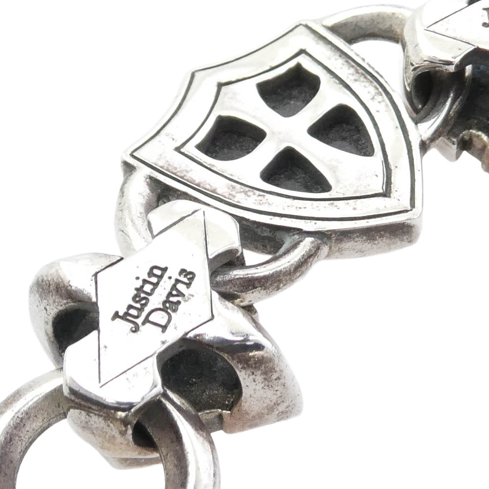 Justin Davis ジャスティンデイビス SBJ190 HERITAGE ヘリテージ ブレスレット シルバー系【中古】