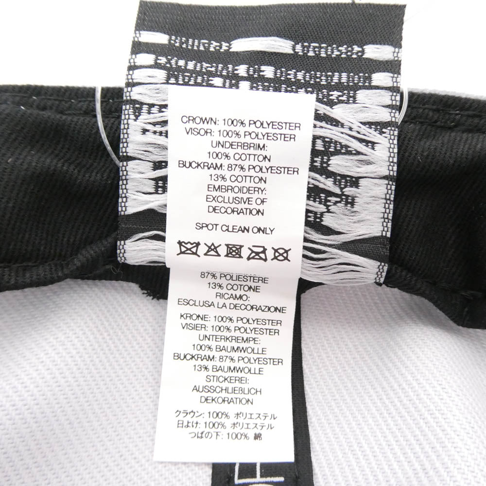 Supreme シュプリーム 23SS Gradient Box Logo New Era グラデーション ボックス ロゴ 帽子 キャップ ブラック系 グレー系 60.6cm【極上美品】【中古】