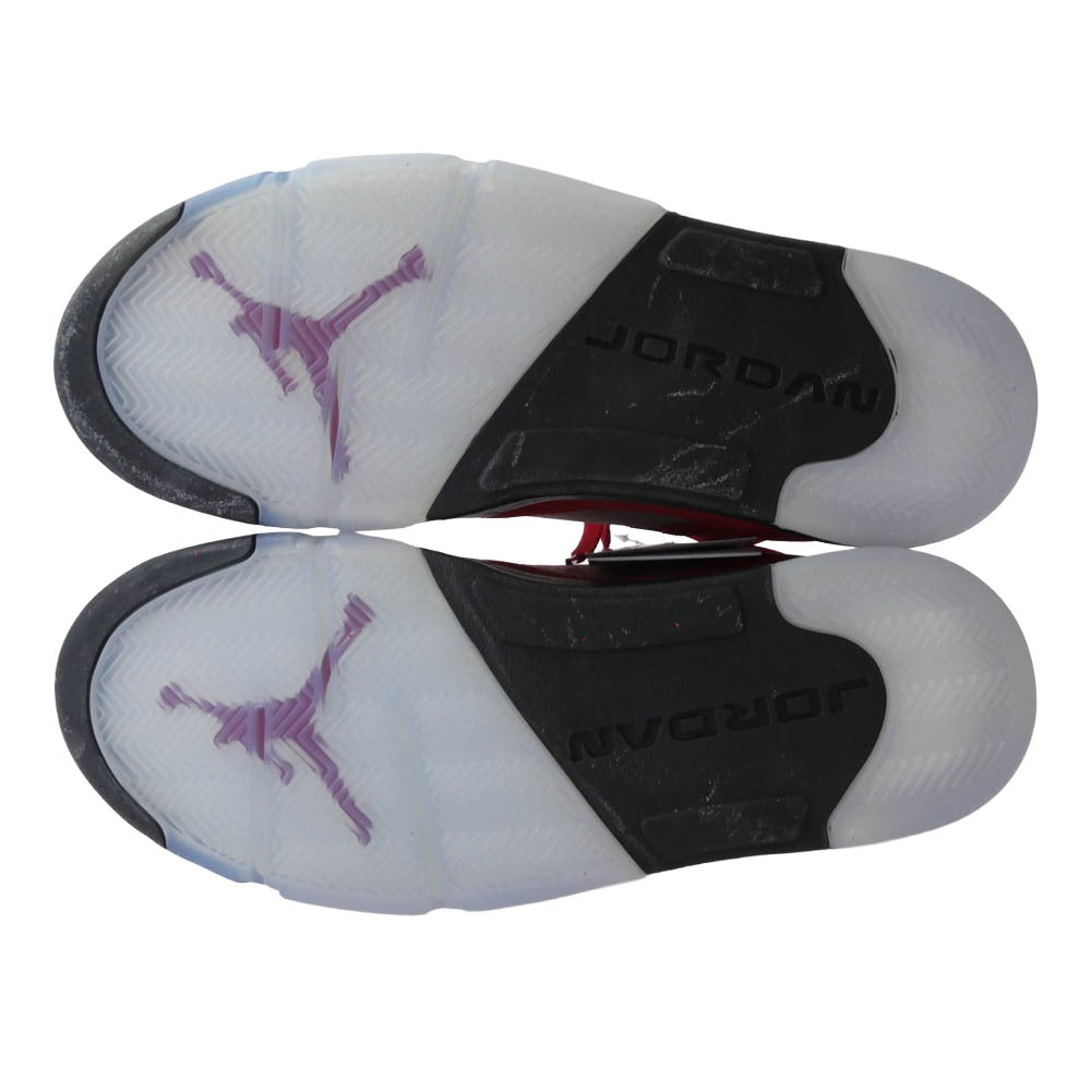NIKE AIR JORDAN ナイキ ジョーダン DD0587-600 Air Jordan 5 Toro Bravo AJ5 エアジョーダン5 トロブラボー ハイカット スニーカー レッド系 28.0cm【美品】【中古】