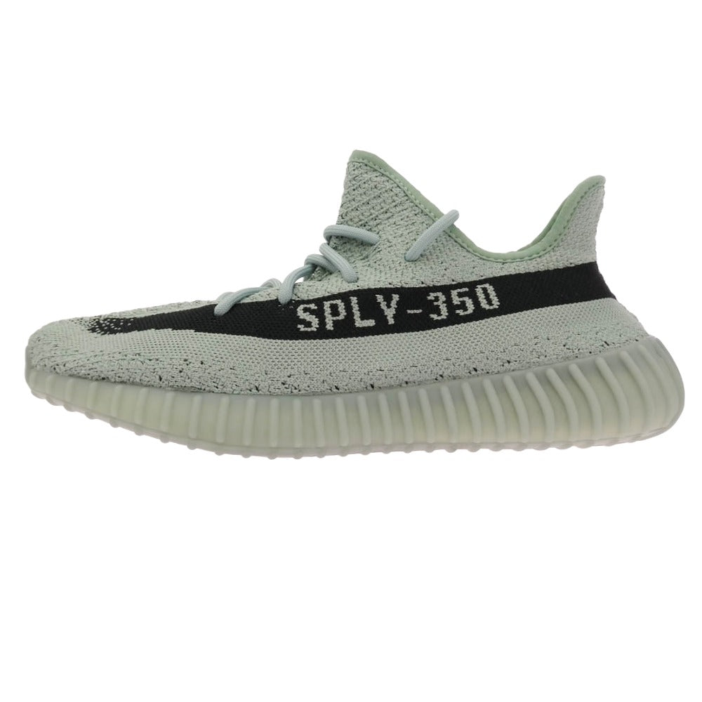 YEEZY BOOST イージーブースト adidas アディダス HQ2060 フェイクバスターズ鑑定済 350V2 Salt Core Black ソルト コアブラック スニーカー ライトブルー系 28.5cm【新古品】【未使用】【中古】