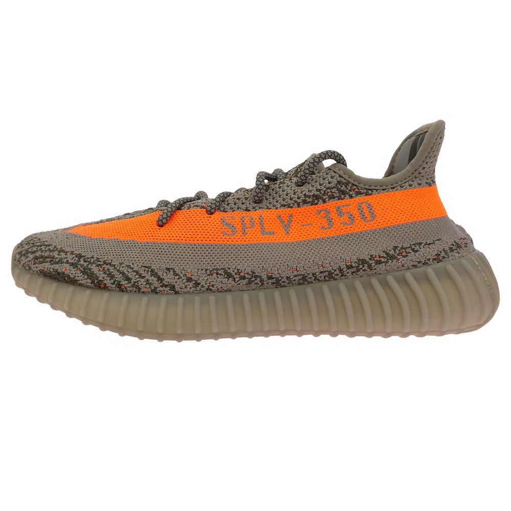 YEEZY BOOST イージーブースト adidas アディダス GW1229 フェイクバスターズ鑑定済 350 V2 Beluga Reflective ベルーガ リフレクティブ スニーカー グレー系 オレンジ系 27cm【極上美品】【中古】
