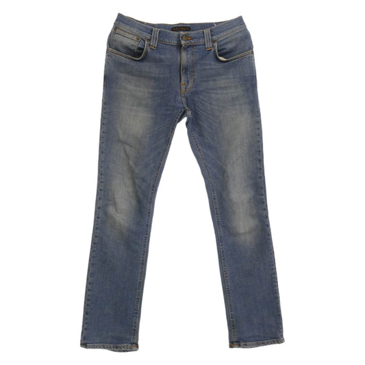 Nudie Jeans ヌーディージーンズ NJ1000286 イタリア製 THIN FINN TENDER BLUES シンフィン テンダーブルース ジーンズ デニムパンツ ライトブルー系 W32【中古】