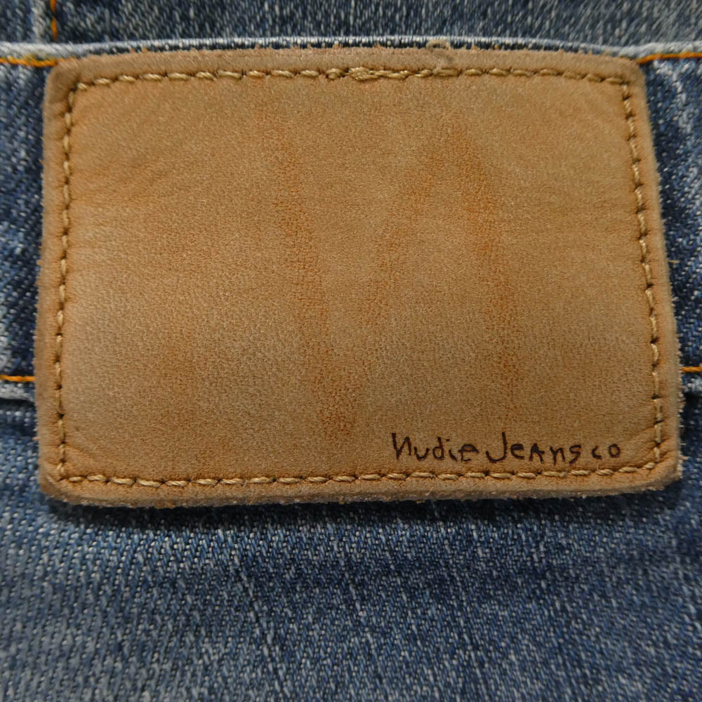 Nudie Jeans ヌーディージーンズ NJ1000286 イタリア製 THIN FINN TENDER BLUES シンフィン テンダーブルース ジーンズ デニムパンツ ライトブルー系 W32【中古】