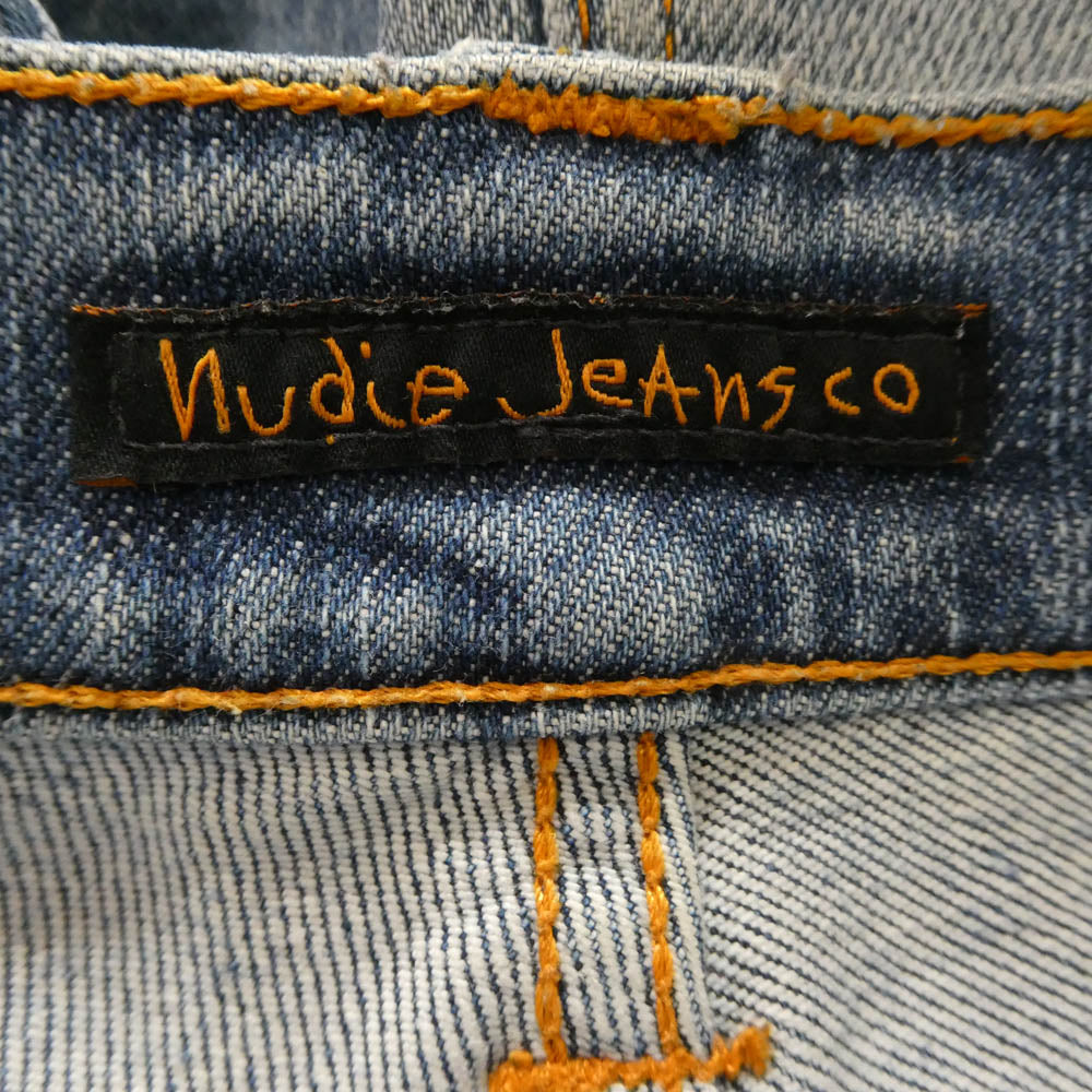 Nudie Jeans ヌーディージーンズ NJ1000286 イタリア製 THIN FINN TENDER BLUES シンフィン テンダーブルース ジーンズ デニムパンツ ライトブルー系 W32【中古】