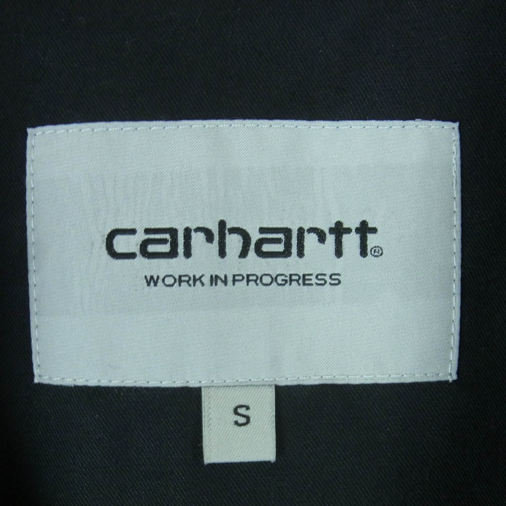 Carhartt カーハート I031465 DELRAY SHIRT デルレイ 半袖 シャツ バングラデシュ製 ブラック系 S【中古】