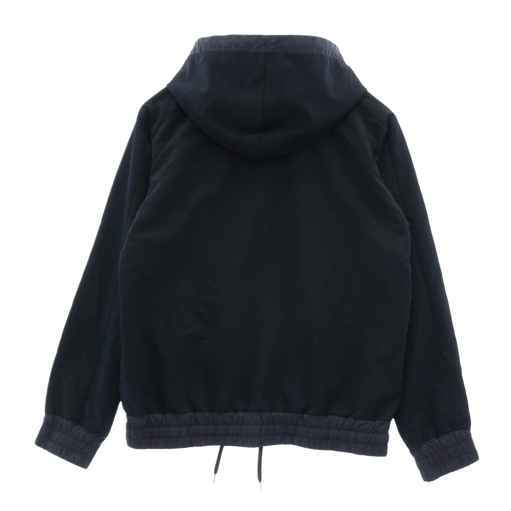 nanamica ナナミカ SUAS713 ALPHADRY Smock アルファドライ スモック プルオーバー アノラック パーカー ネイビー系 S【中古】