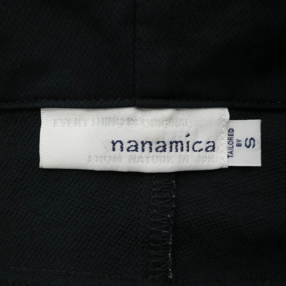 nanamica ナナミカ SUAS713 ALPHADRY Smock アルファドライ スモック プルオーバー アノラック パーカー ネイビー系 S【中古】