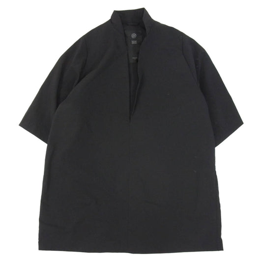 TEATORA テアトラ tt-SHT-002-DR ROOMKEY SHIRT DOCTOROID スキッパー プルオーバー ルームキー 半袖シャツ ブラック系 2【中古】