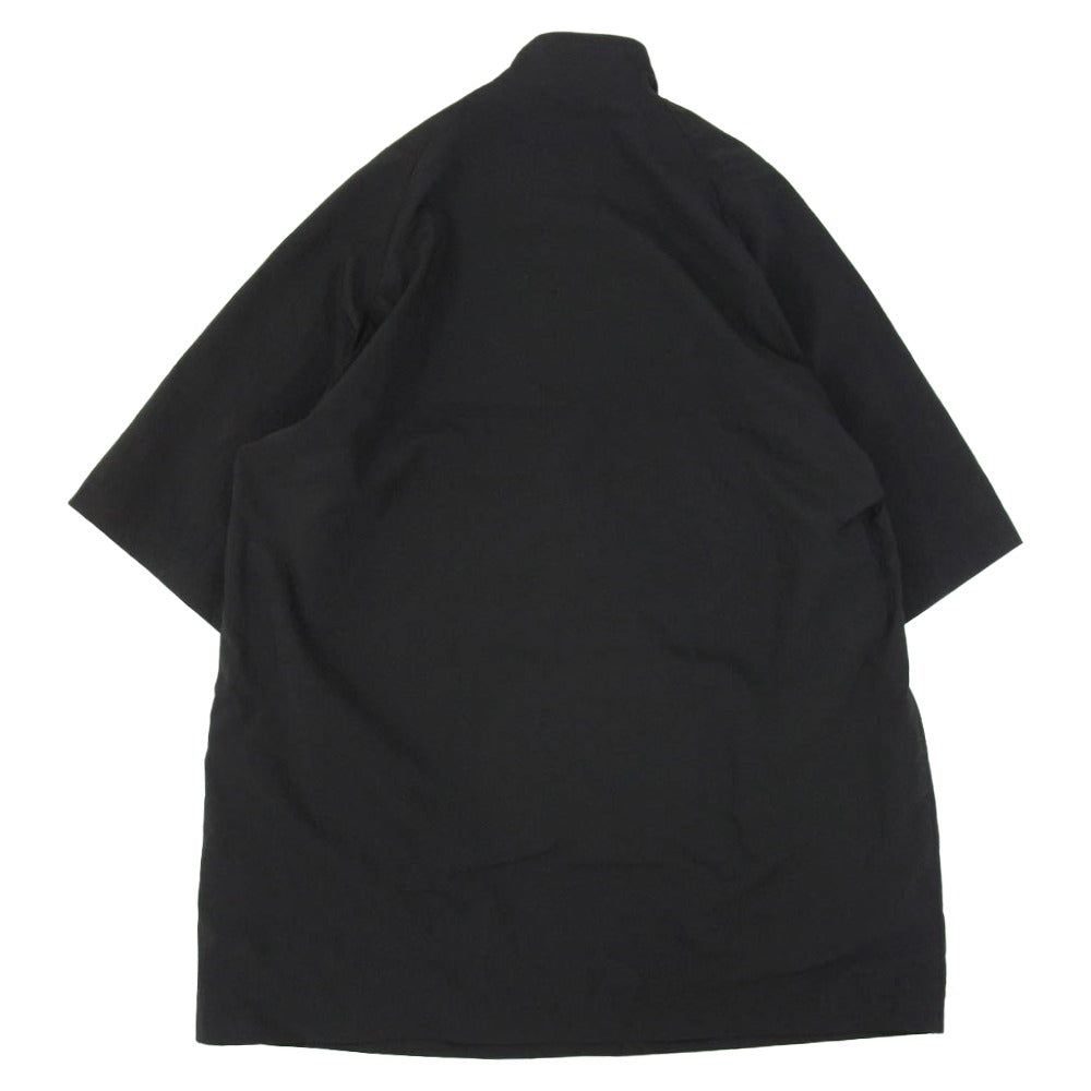 TEATORA テアトラ tt-SHT-002-DR ROOMKEY SHIRT DOCTOROID スキッパー プルオーバー ルームキー 半袖シャツ ブラック系 2【中古】