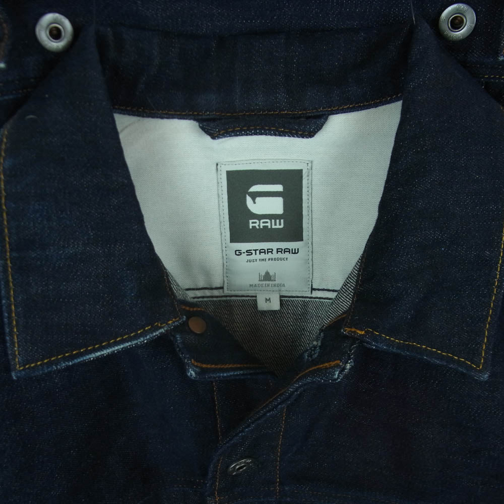 G-STAR ジースター ATTACC SLIM 3D JKT デニム ジャケット コットン インド製 インディゴブルー系 M【中古】