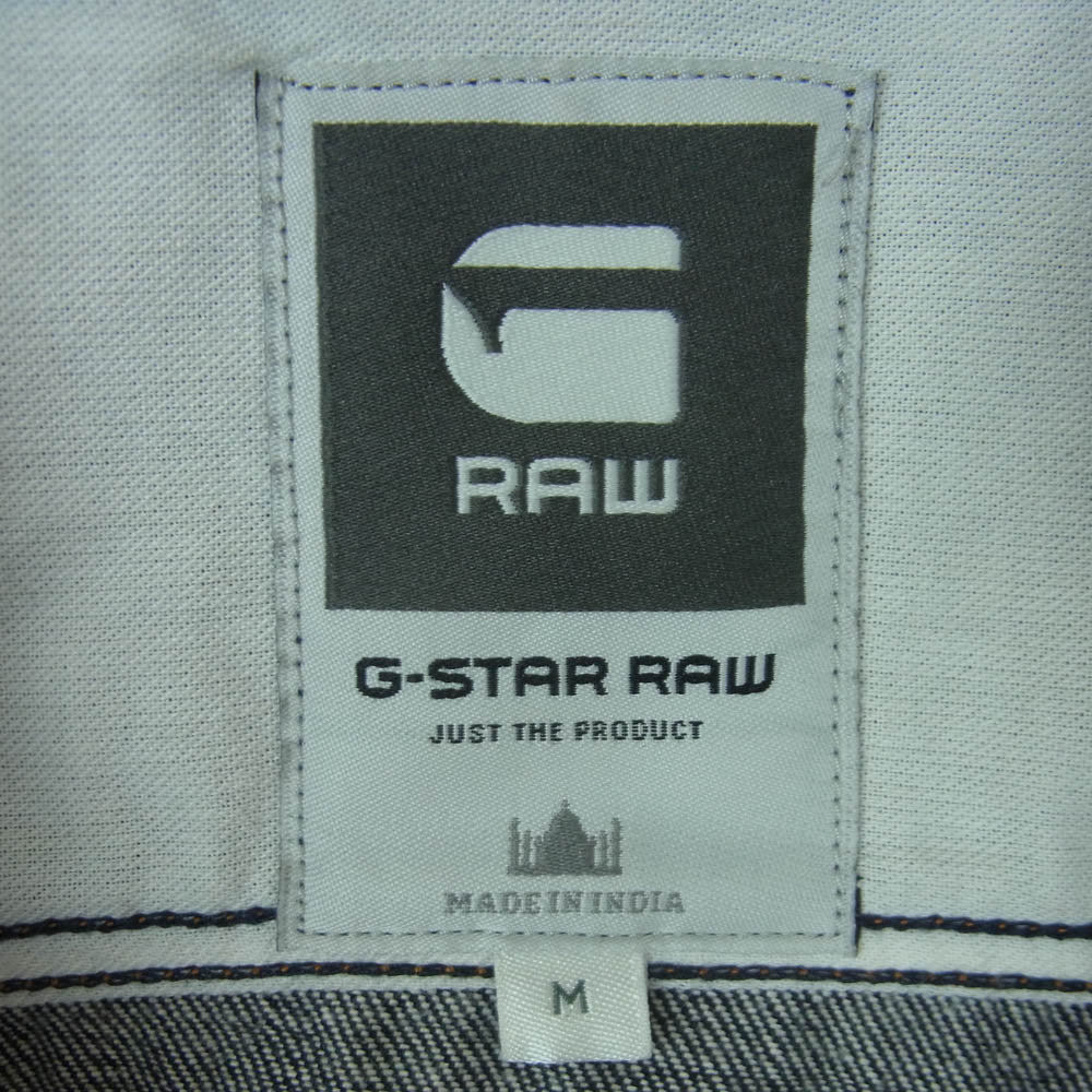 G-STAR ジースター ATTACC SLIM 3D JKT デニム ジャケット コットン インド製 インディゴブルー系 M【中古】