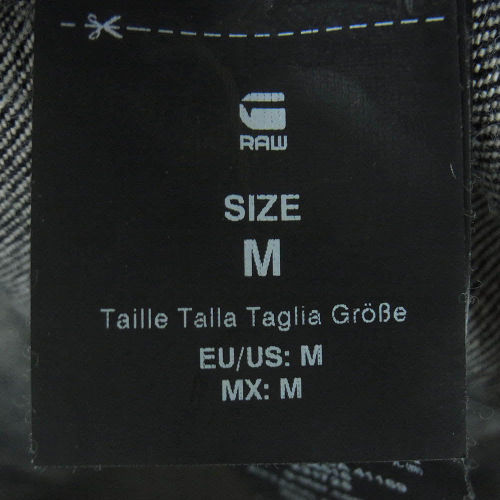 G-STAR ジースター ATTACC SLIM 3D JKT デニム ジャケット コットン インド製 インディゴブルー系 M【中古】
