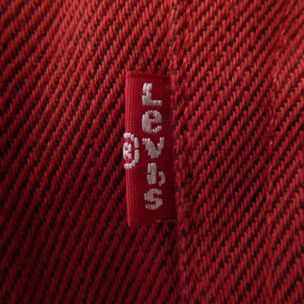 Levi's リーバイス 501 ボタンフライ ジーンズ デニムパンツ レッド系 W30【美品】【中古】