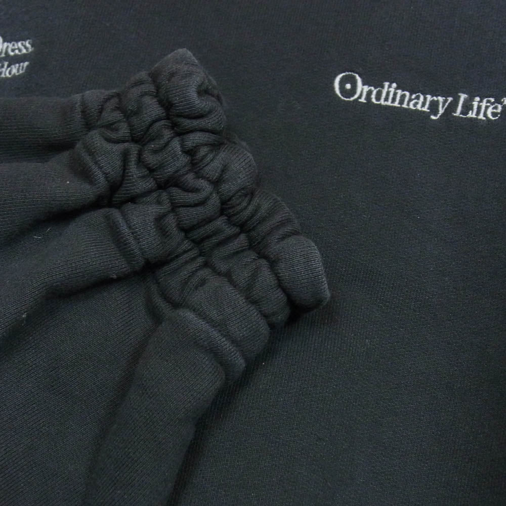 SHINYAKOZUKA シンヤコヅカ 25AW 2502SK94 WASHED ORDINARY HOME HIS CREW ウォッシュ オーディナリー ホーム ヒズ クルー クルーネック スウェット ブラック系 M【中古】