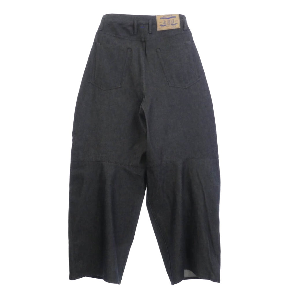 SHINYAKOZUKA シンヤコヅカ 26SS 2601SK30 ORDINARY CITY BAGGY オーディナリーシティバギー デニムパンツ ダークグレー系 S【美品】【中古】