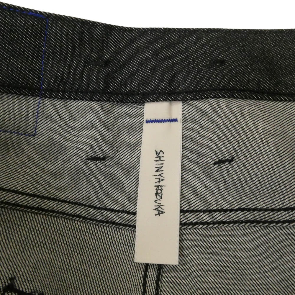 SHINYAKOZUKA シンヤコヅカ 26SS 2601SK30 ORDINARY CITY BAGGY オーディナリーシティバギー デニムパンツ ダークグレー系 S【美品】【中古】