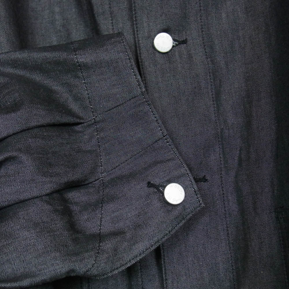 SHINYAKOZUKA シンヤコヅカ 26SS 2601SK02 ORDINARY CITY COVERALL オーディナリー シティ デニム カバーオール ジャケット ブラック系 L【美品】【中古】
