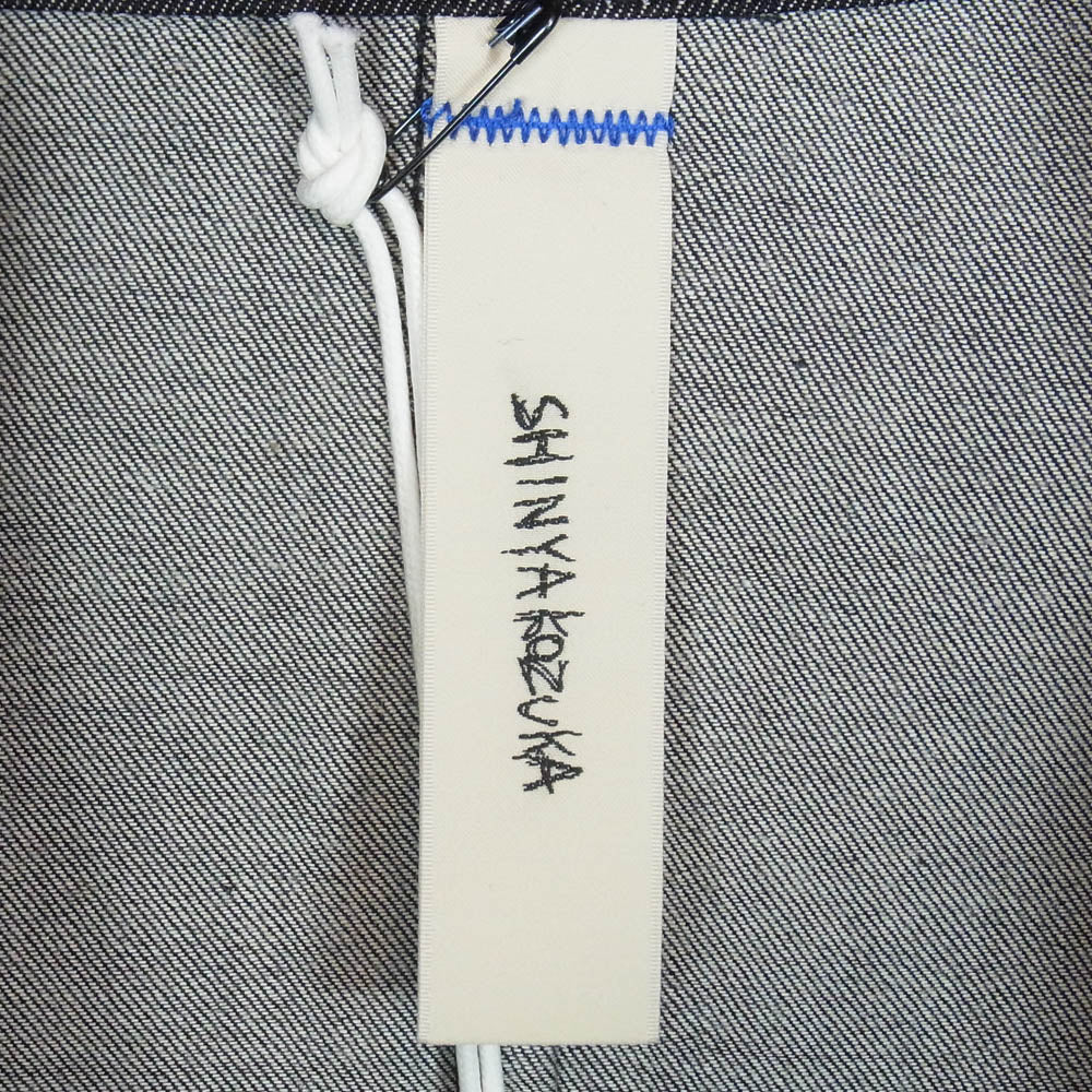 SHINYAKOZUKA シンヤコヅカ 26SS 2601SK02 ORDINARY CITY COVERALL オーディナリー シティ デニム カバーオール ジャケット ブラック系 L【美品】【中古】