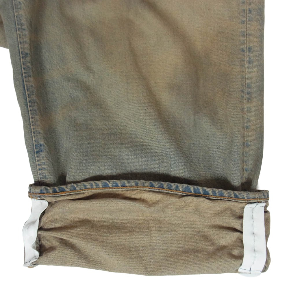 リフォメッド EDWIN エドウィン 25AW K80262 FRESH MAN DENIM WIDE PANTS フレッシュマン ワイド バギー デニムパンツ ジーンズ インディゴブルー系 3【中古】