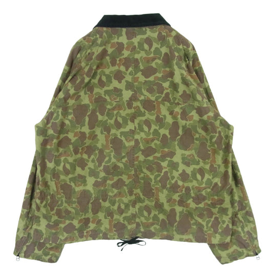 ANCELLM アンセルム ANC-JK83-DH CAMO ZIPUP JACKET カモフラ ジップアップ ジャケット グリーン系 ブラウン系 2【中古】