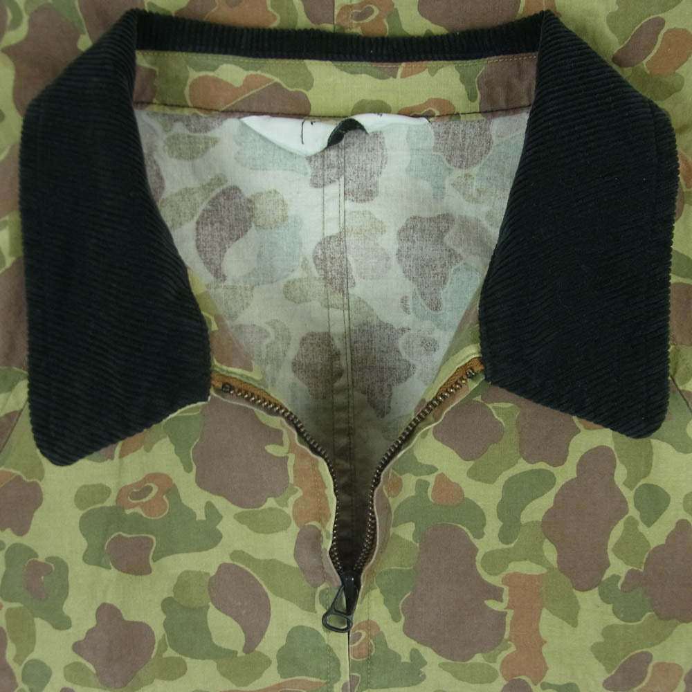 ANCELLM アンセルム ANC-JK83-DH CAMO ZIPUP JACKET カモフラ ジップアップ ジャケット グリーン系 ブラウン系 2【中古】
