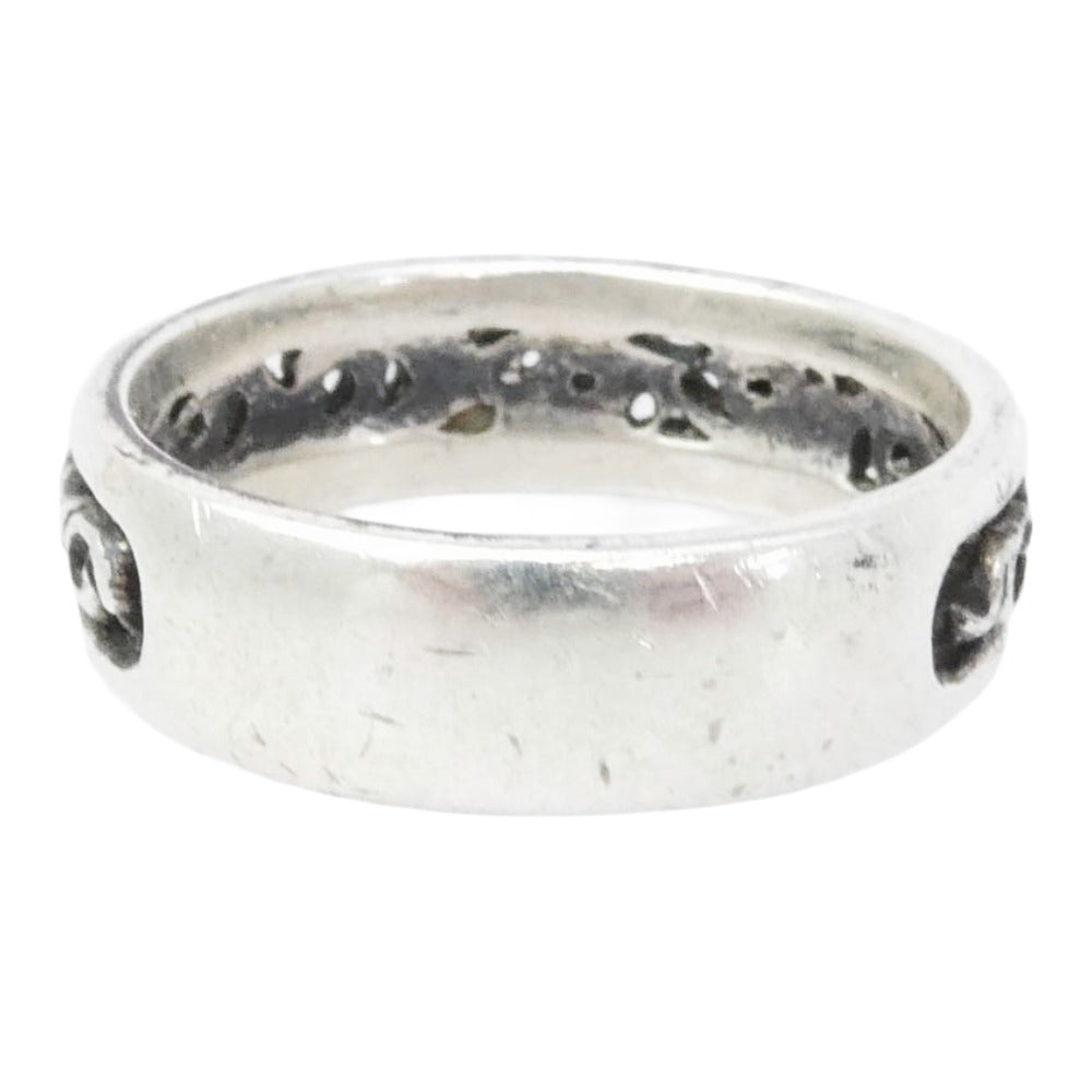 SAAD サード アラベスク 唐草 リング シルバー系 18号【中古】