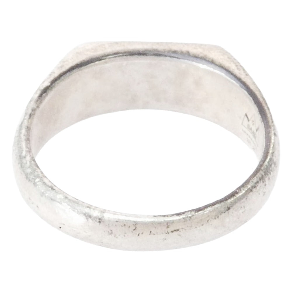 SAAD サード アラベスク スクエアタイプ シグネット リング 指輪 シルバー系 24.5号【中古】