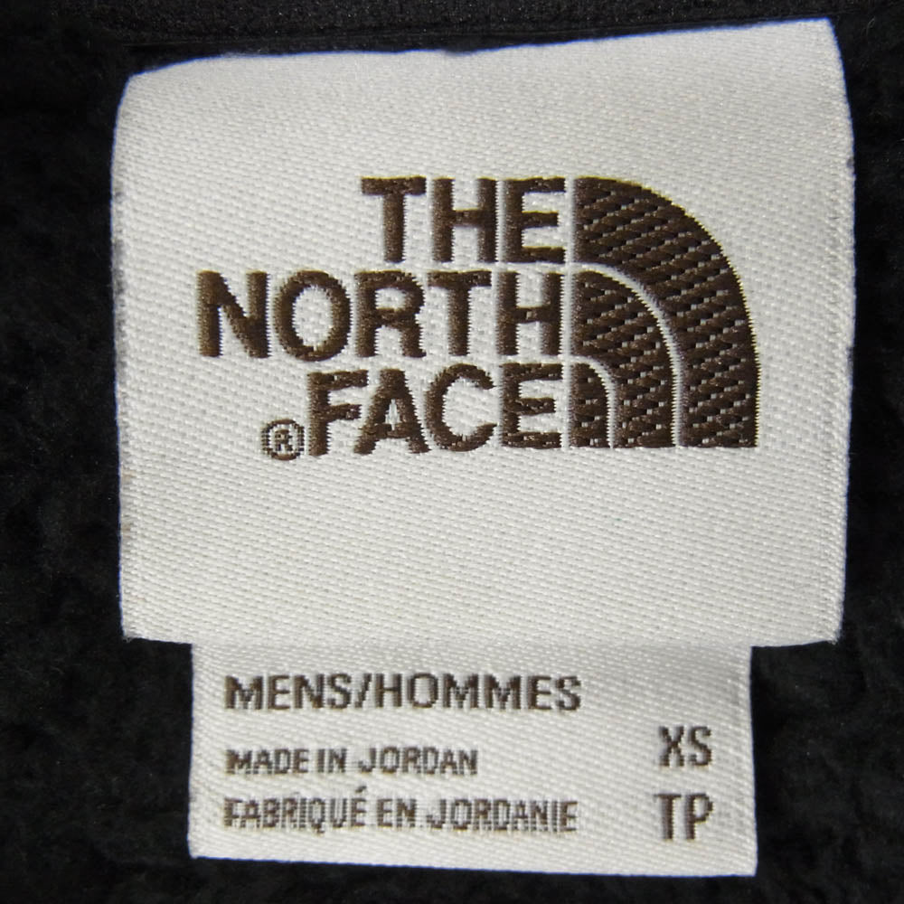 THE NORTH FACE ノースフェイス NP02002Z CAMPSHIRE PULLOVER HOODIE プルオーバー フリース アノラック パーカー ブラック系 XS【中古】