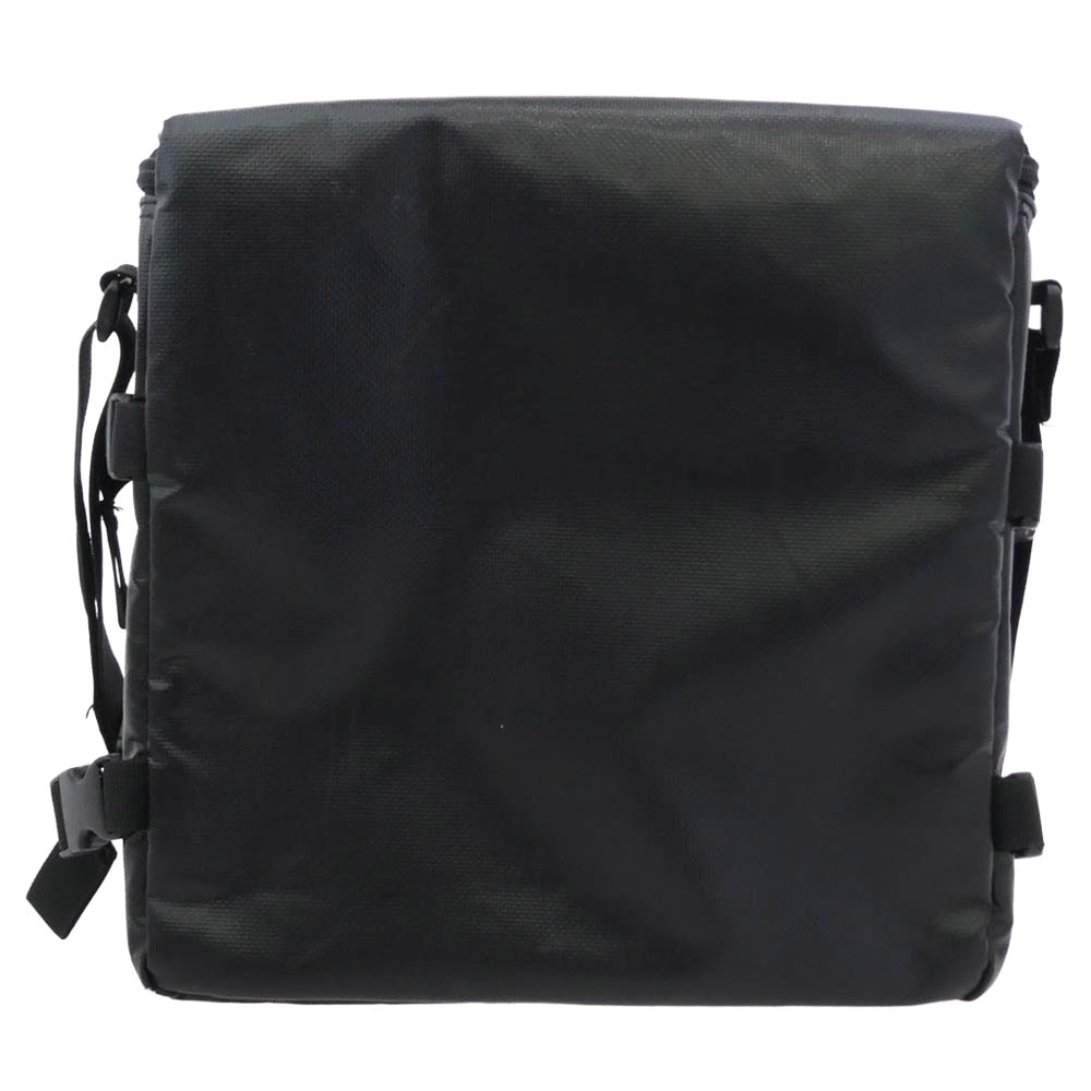 STUSSY ステューシー 90s OLD 紺タグ リフレクティブ レコード バッグ ショルダーバッグ ブラック系【中古】