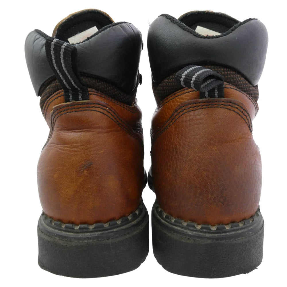 RED WING レッドウィング 2010年製 2226 USA製 スティールトゥ レザー ワークブーツ レッドウィング 純正インソール付 ダークブラウン系 ブラック系 26cm【中古】