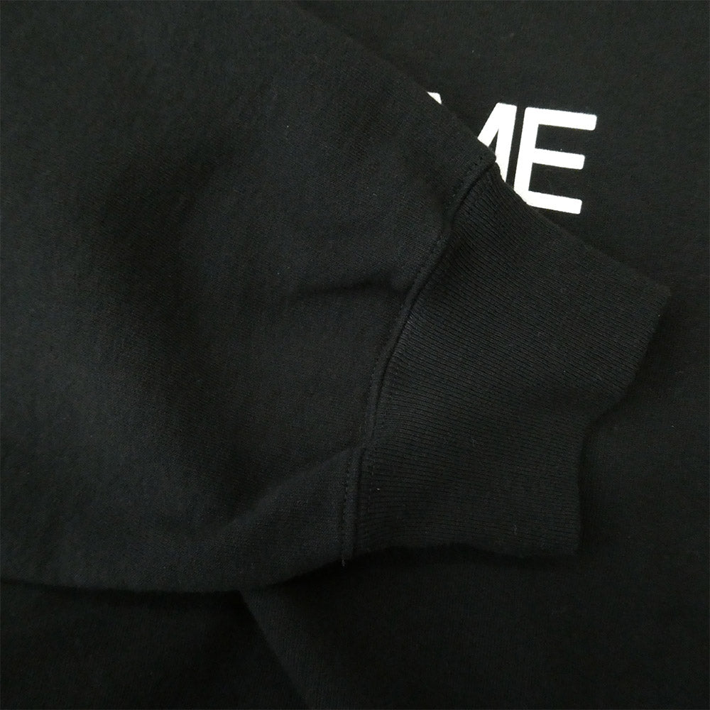 Supreme シュプリーム 24SS Established Crewneck エスタブリッシュ フロントロゴプリント スウェット ブラック系 XXL【中古】
