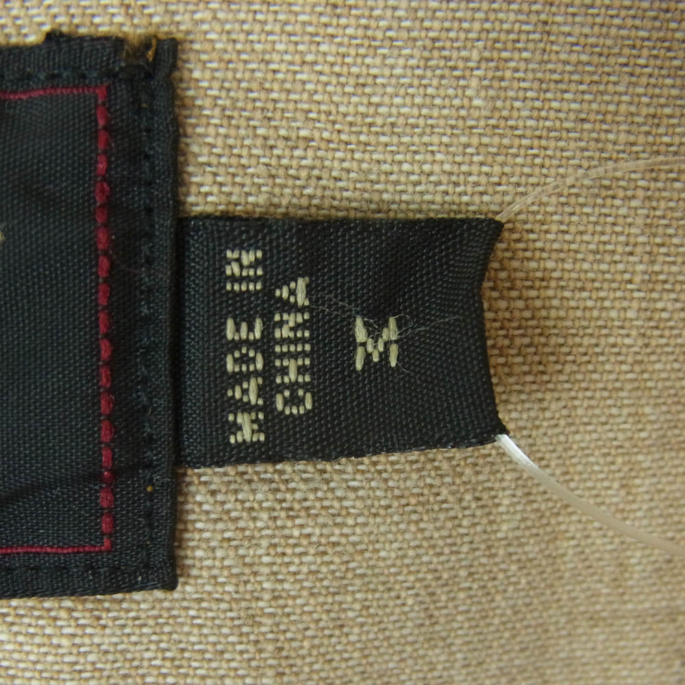 RRL ダブルアールエル ヴィンテージ加工 ウエスタン シャツ 長袖 コットン 中国製 ライトブラウン系 M【中古】