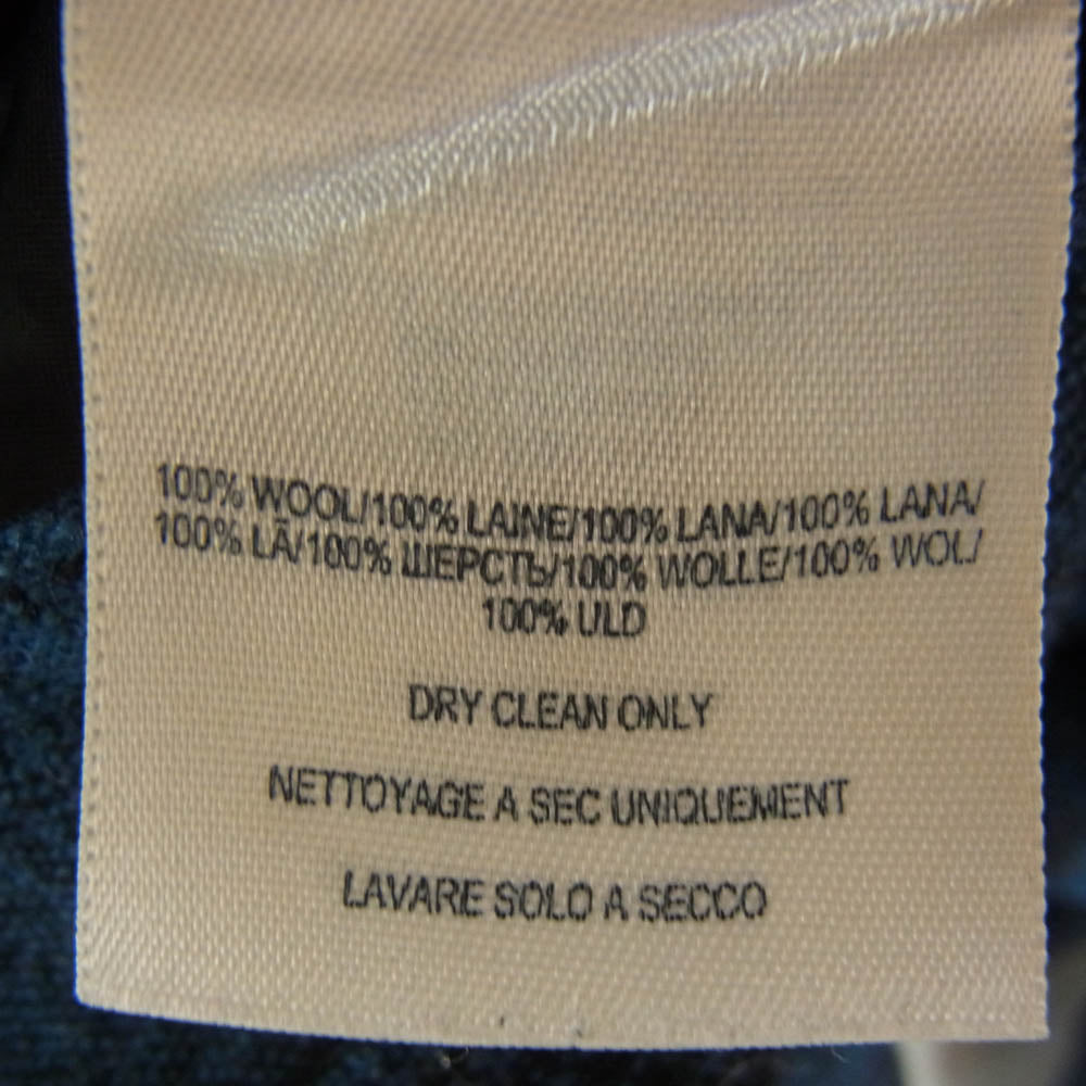 RRL ダブルアールエル オンブレ 長袖 ロングスリーブ シャツ ジャケット 裏キルト ブルー系 M【中古】