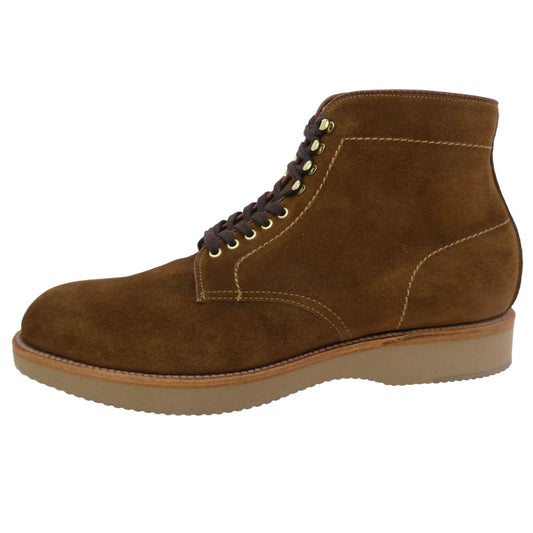 ALDEN オールデン 45918H 別注ミリタリー 6インチ スエード SNUFF ブーツ ブラウン系 10D【極上美品】【中古】