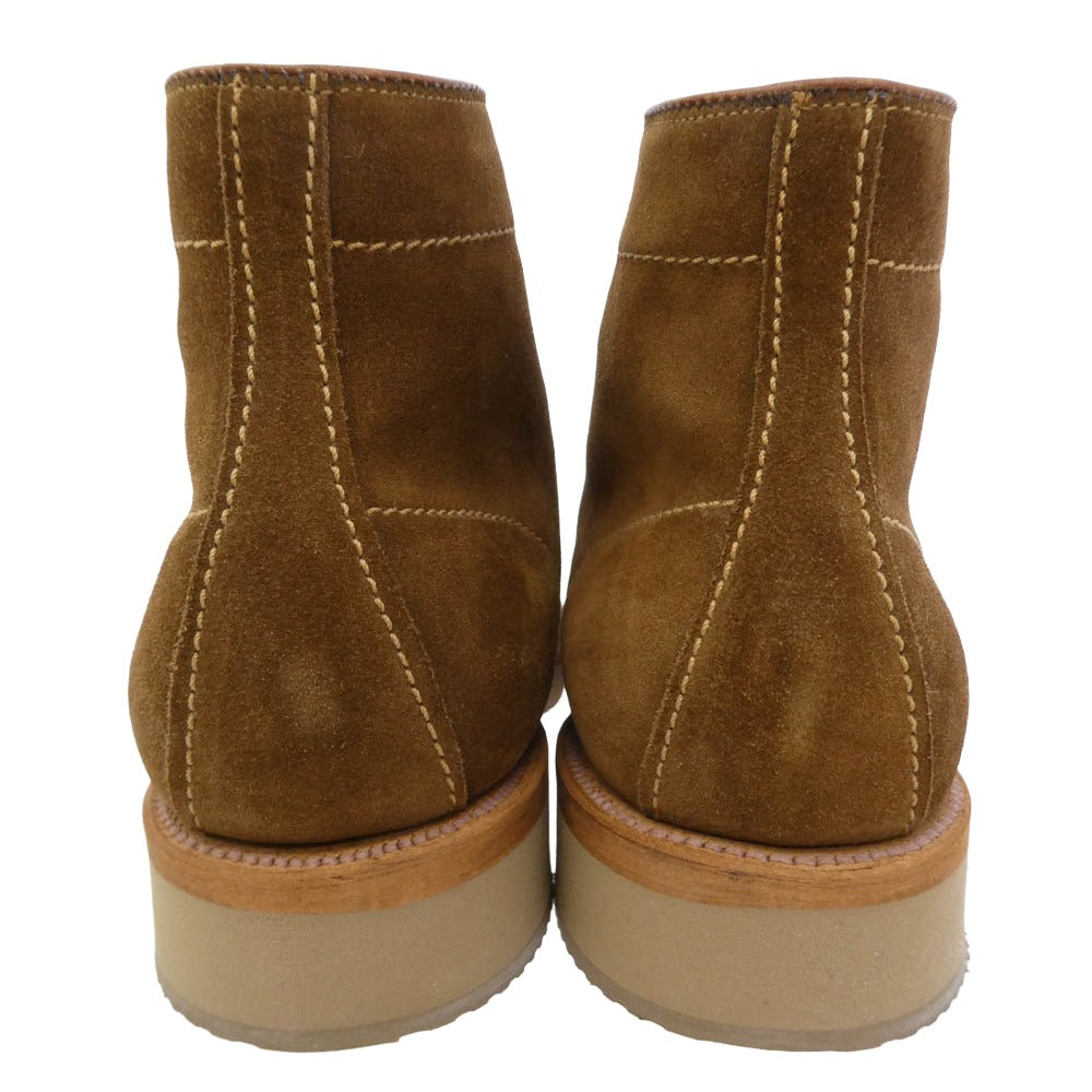 ALDEN オールデン 45918H 別注ミリタリー 6インチ スエード SNUFF ブーツ ブラウン系 10D【極上美品】【中古】