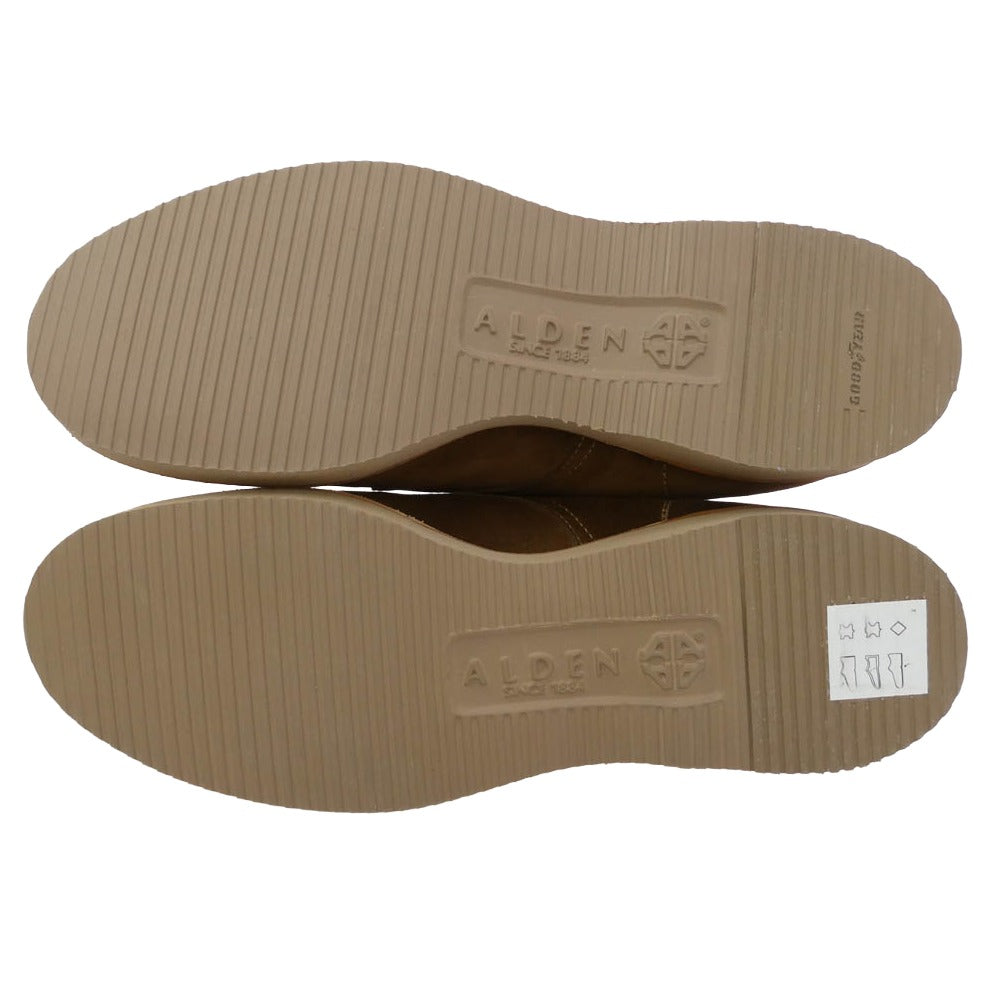 ALDEN オールデン 45918H 別注ミリタリー 6インチ スエード SNUFF ブーツ ブラウン系 10D【極上美品】【中古】