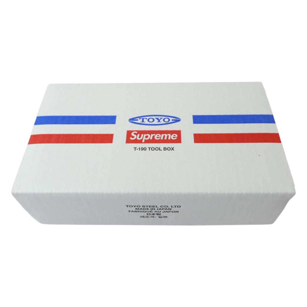 Supreme シュプリーム 25SS Toyo Steel T-190 Mini Toolbox トーヨー スティール ミニ ツールボックス レッド系【極上美品】【中古】