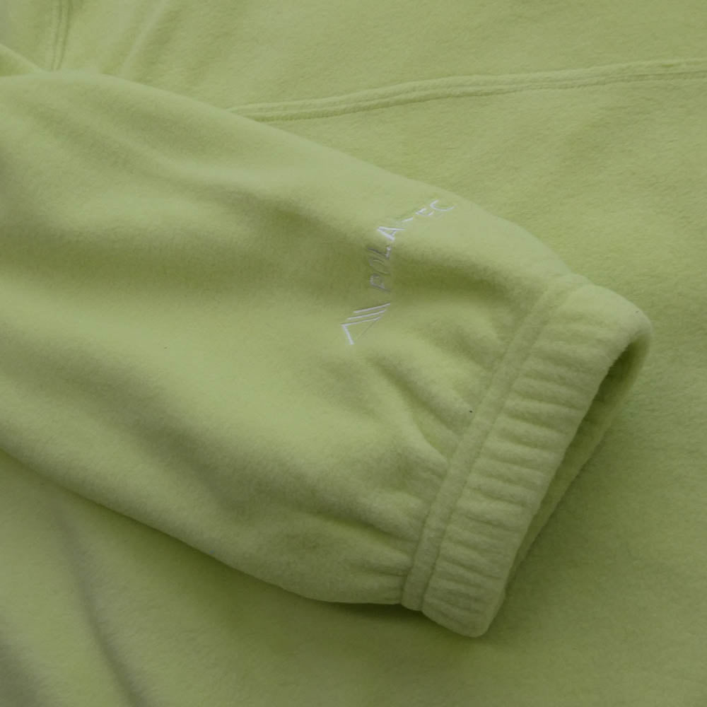 Supreme シュプリーム 22AW Polartec Mock Neck Pullover ポーラテック モックネック プルオーバー フリース ジャケット ライトグリーン系 S【美品】【中古】