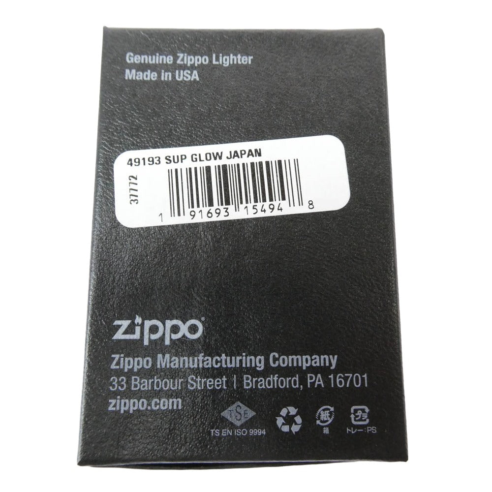 Supreme シュプリーム 20SS Glow-in-the-Dark Zippo グローインザダーク ジッポ ライター ホワイト系【中古】